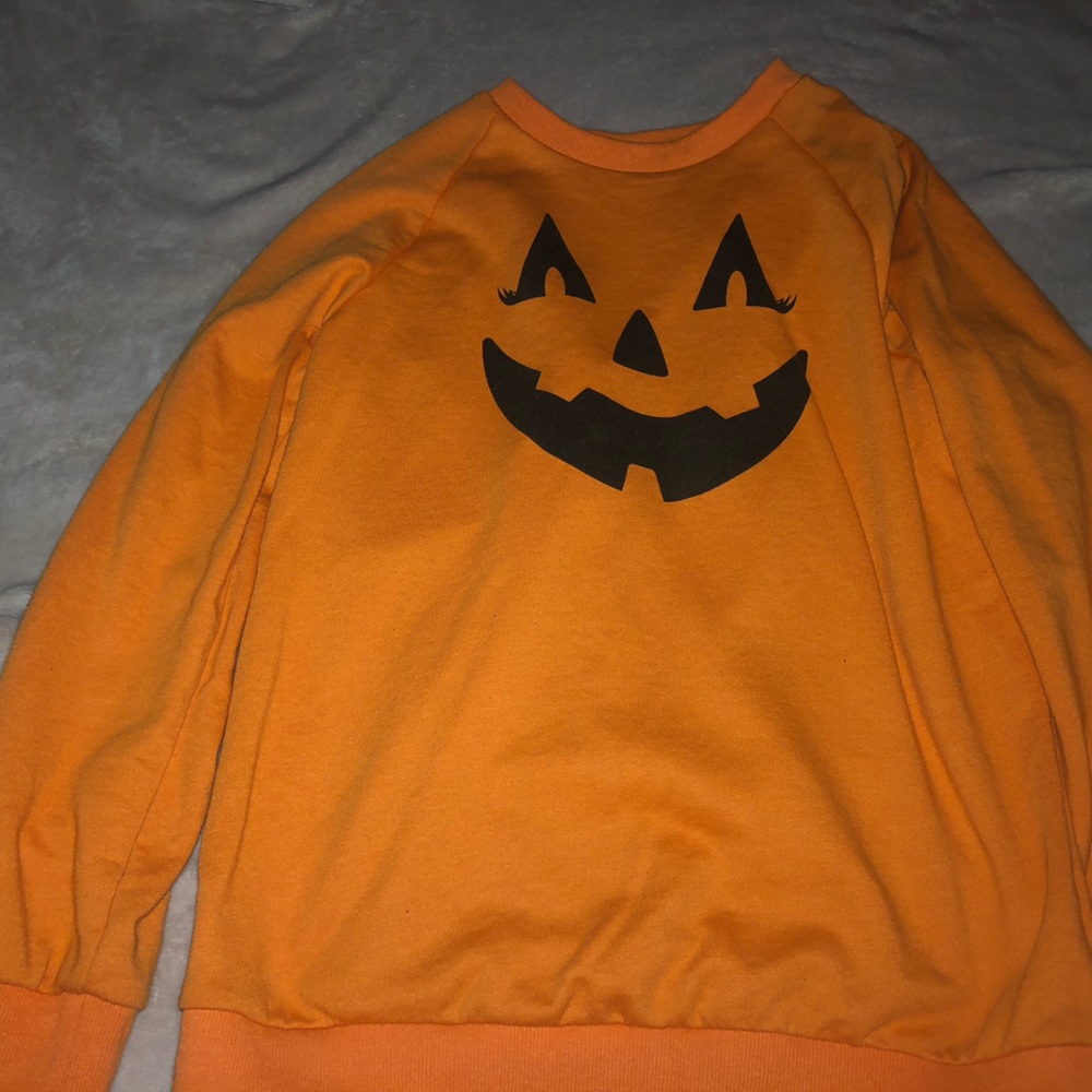 Fun pumpkin sweater
